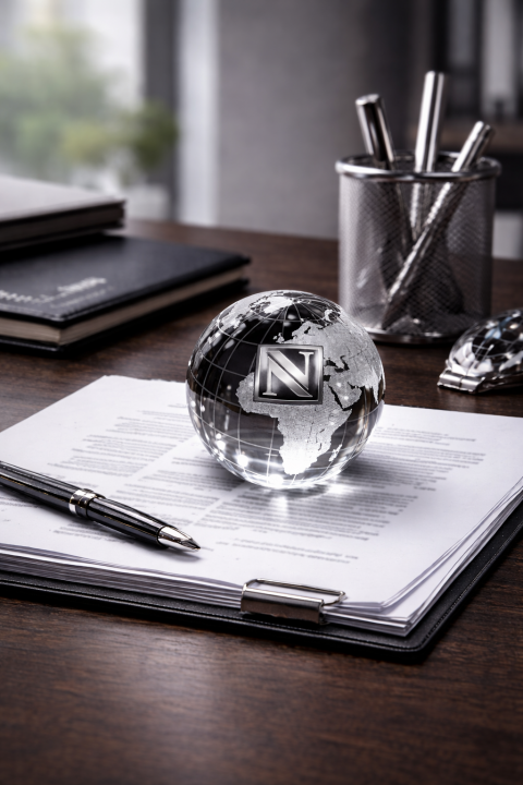 NRS Global Kağıt Ağırlığı Dünya