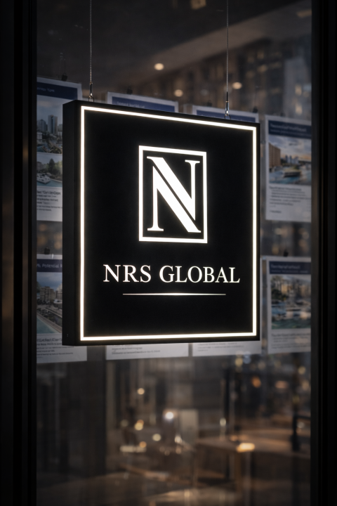 NRS Işıklı Tabela Vtrin  70x80 cm