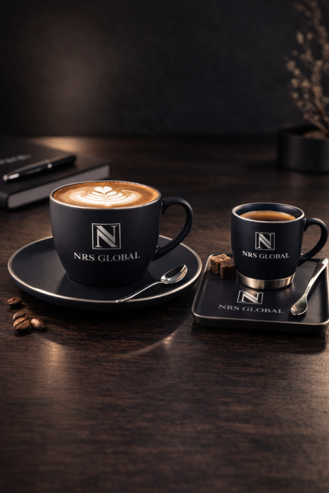 NRS Kurumsal Fincan Seti Büyük ve Küçük Set 12li