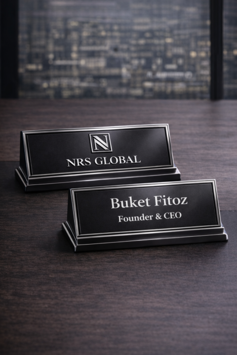 NRS Masa İsimlik Premium