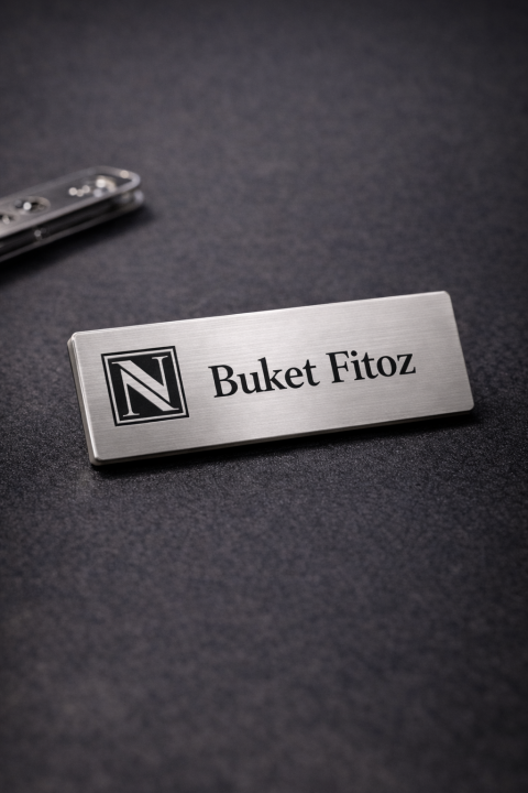 NRS Metal Yaka İsimlik