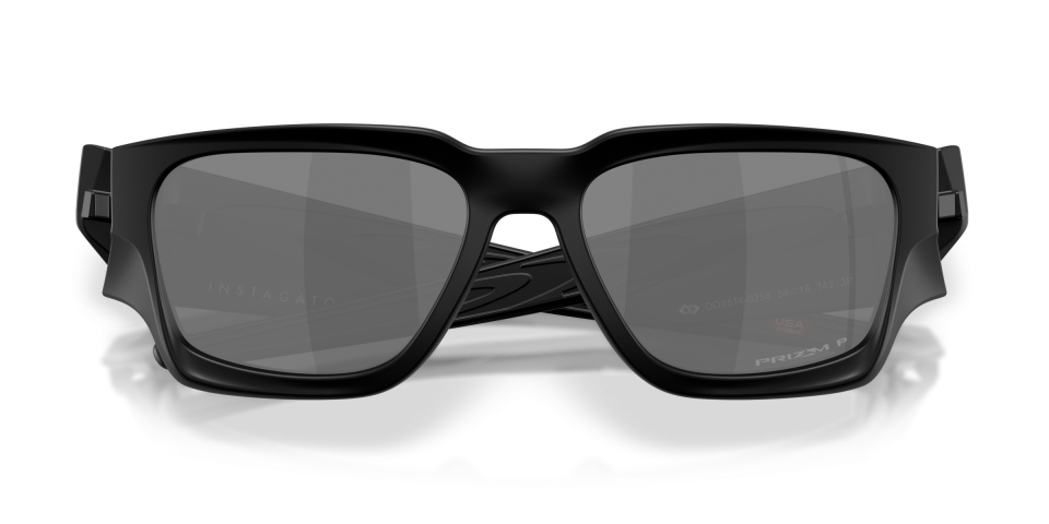 OAKLEY SPOR ERKEK POLARİZE GÜNEŞ GÖZLÜĞÜ 0OO9514 951402 SİYAH ÇERÇEVE FÜME AYNALI CAM