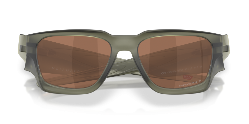 OAKLEY SPOR ERKEK POLARİZE GÜNEŞ GÖZLÜĞÜ 0OO9514 951405 YEŞİL ÇERÇEVE KAHVERENGİ AYNALI CAM