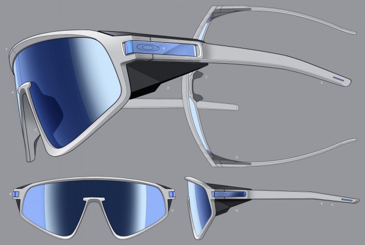 OO 9404 940407 35 Oakley Damian Lillard Signature Series LATCH PANEL Güneş Gözlüğü