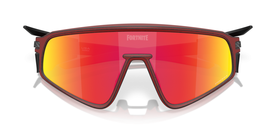 OAKLEY SPOR UNISEX GÜNEŞ GÖZLÜĞÜ 0OO9404 940423 KIRMIZI ÇERÇEVE TURUNCU AYNALI CAM Oakley® x Fortnite™ Red Knight Latch™ Panel