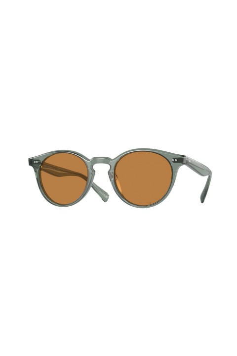 Olv5459su178253 Unisex Güneş Gözlüğü Mavi Kemik Çerçeve Kahverengi Lens Uv400