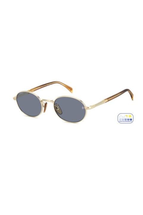 David Beckham  Oval Photochromic Güneş Gözlüğü Açık Mavi Cam Db 1196 T5u