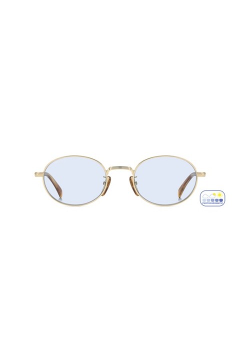 David Beckham  Oval Photochromic Güneş Gözlüğü Açık Mavi Cam Db 1196 T5u
