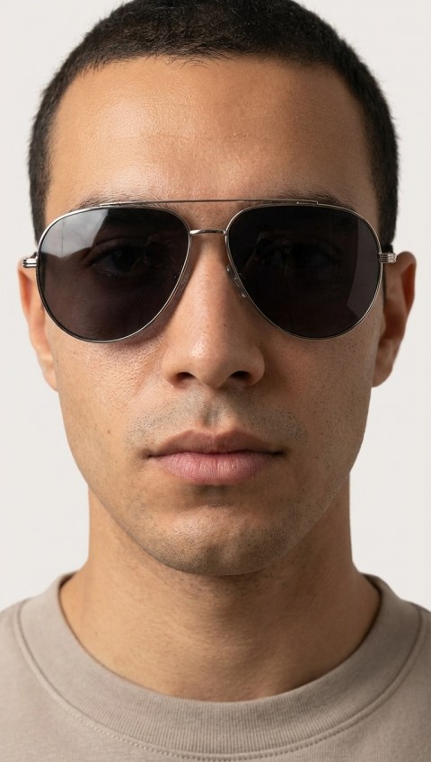 Sanches Pilot Güneş Gözlüğü  Titanyum Çerçeve | UV400 Koruma | 60 mm | Erkek | Premium Seri