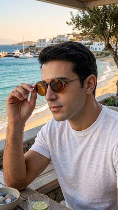 Sanches Polarize Titanyum Güneş Gözlüğü