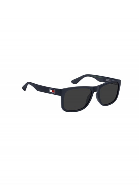 Tommy Hilfiger TH 1556/N/S Erkek Güneş Gözlüğü – Eco Polyamide Çerçeve | Sportif Dikdörtgen Tasarım | UV400 Koruma