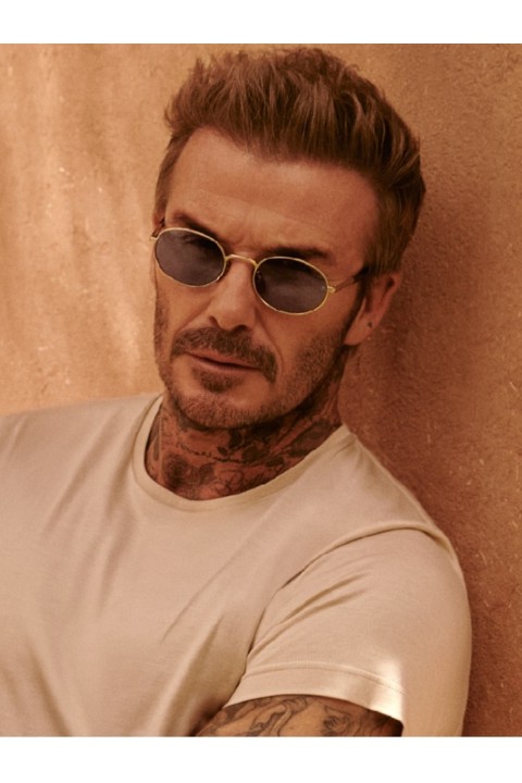 David Beckham  Unisex Oval Güneş Gözlüğü Db 1196/s Rhl 52ır