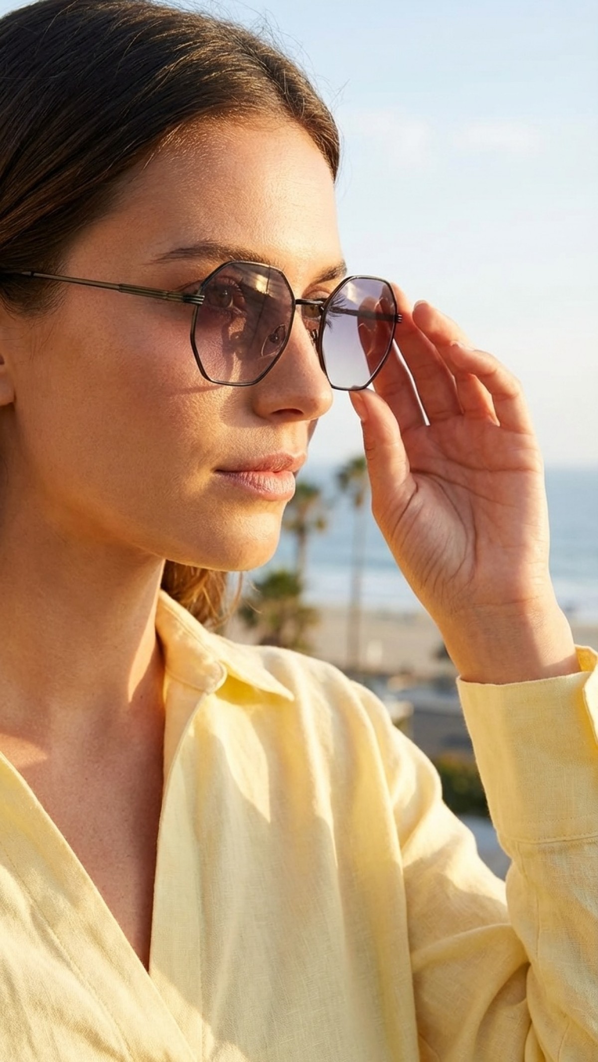 Sanches – Geometrik Siyah Unisex Güneş Gözlüğü UV400 Koruma 50 mm Özel Tasarım Burun Sanches – Geometrik Siyah Unisex Güneş Gözlüğü UV400 Koruma 50 mm Özel Tasarım Burun