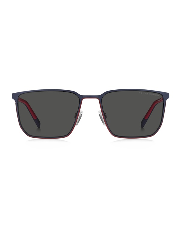 Tommy Hilfiger Erkek Titanyum Güneş Gözlüğü Th 2272/s Mavi çerçeve Füme Uv 400 Cam