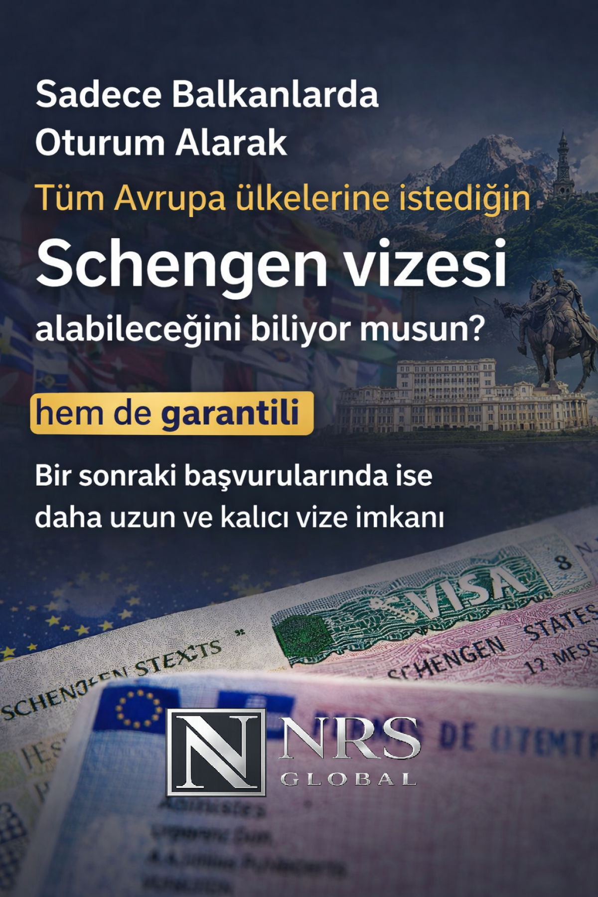 Türkiye’den Avrupa’ya Yasal Geçiş Rehberi & En Hızlı ve En Düşük Maliyetli Yollar nrsglobal.com.tr