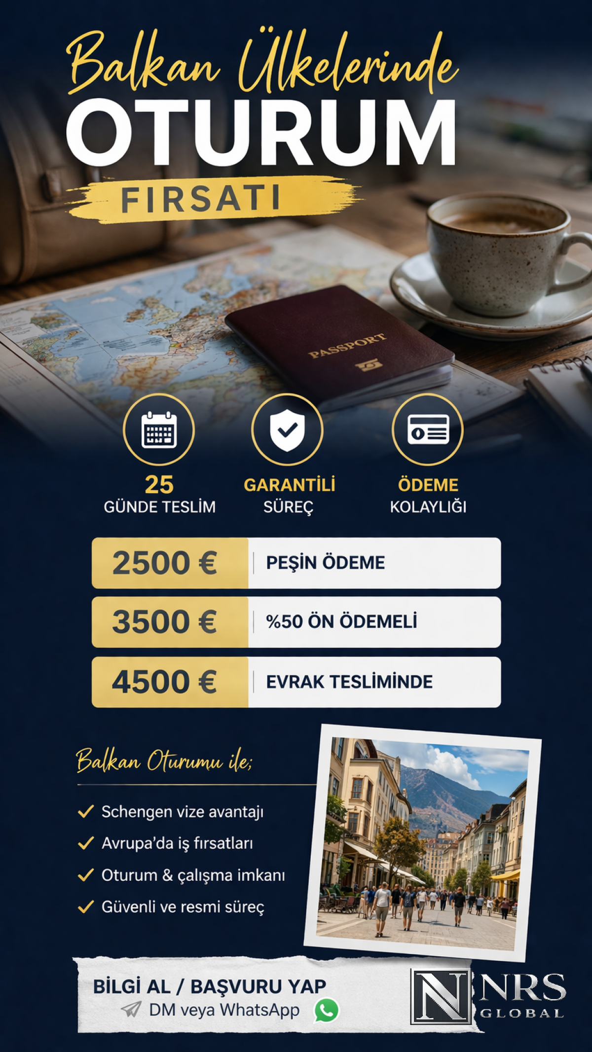Türkiye’den Avrupa’ya Yasal Geçiş Rehberi & En Hızlı ve En Düşük Maliyetli Yollar nrsglobal.com.tr Türkiye’den Avrupa’ya Yasal Geçiş Rehberi & En Hızlı ve En Düşük Maliyetli Yollar nrsglobal.com.tr
